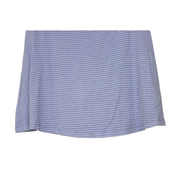 Fresh Produce Skirt Medium Periwinkle Striped Beach Coastal Resortwear Preppy - Picture 8 of 9